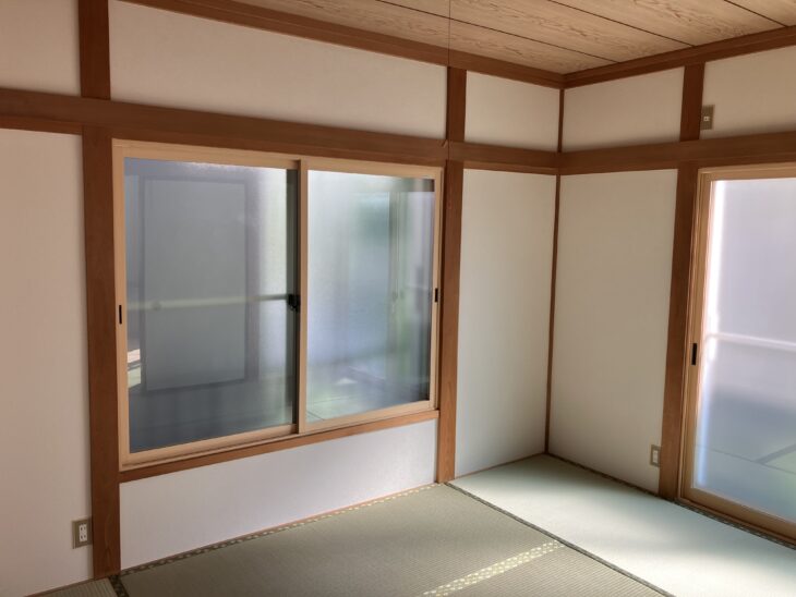 和室　窓　改修後