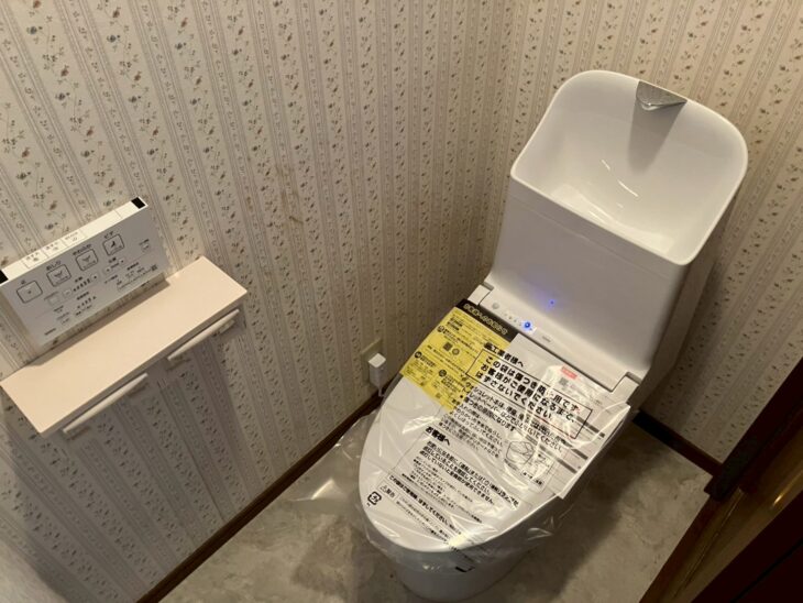 トイレ　交換後