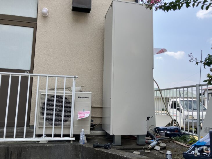 エコキュート設置完了