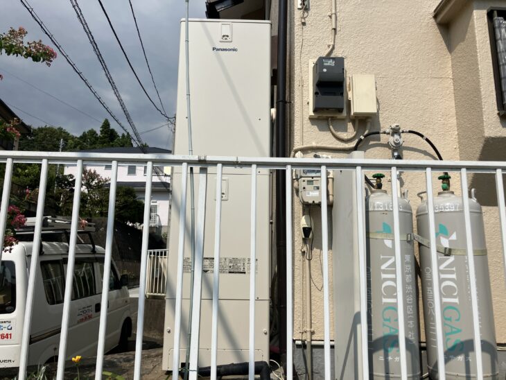 エコキュート設置完了