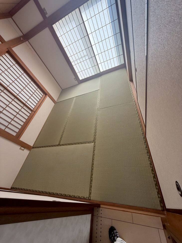 和室　畳新調