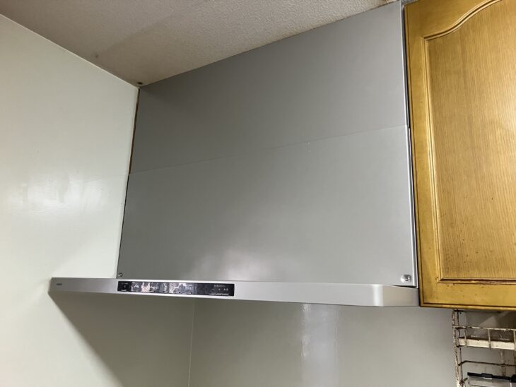 レンジフード交換後