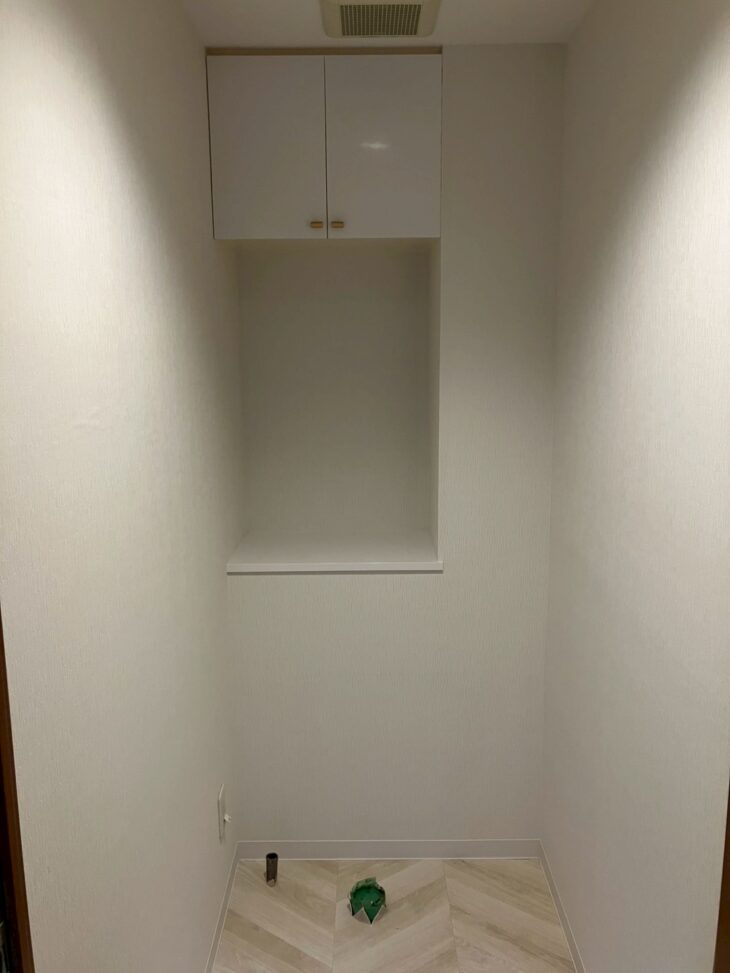 クロス仕上げ施工後