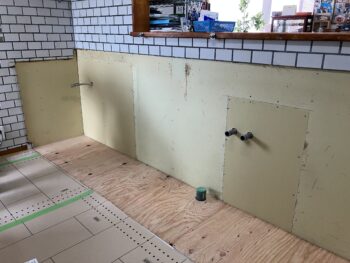 キッチン　解体