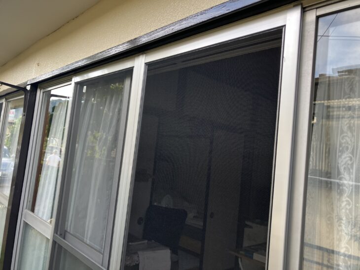 リビングの網戸