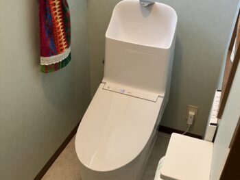 TOTO GG3-800へ交換／内装も一新し清潔感のあるトイレへ