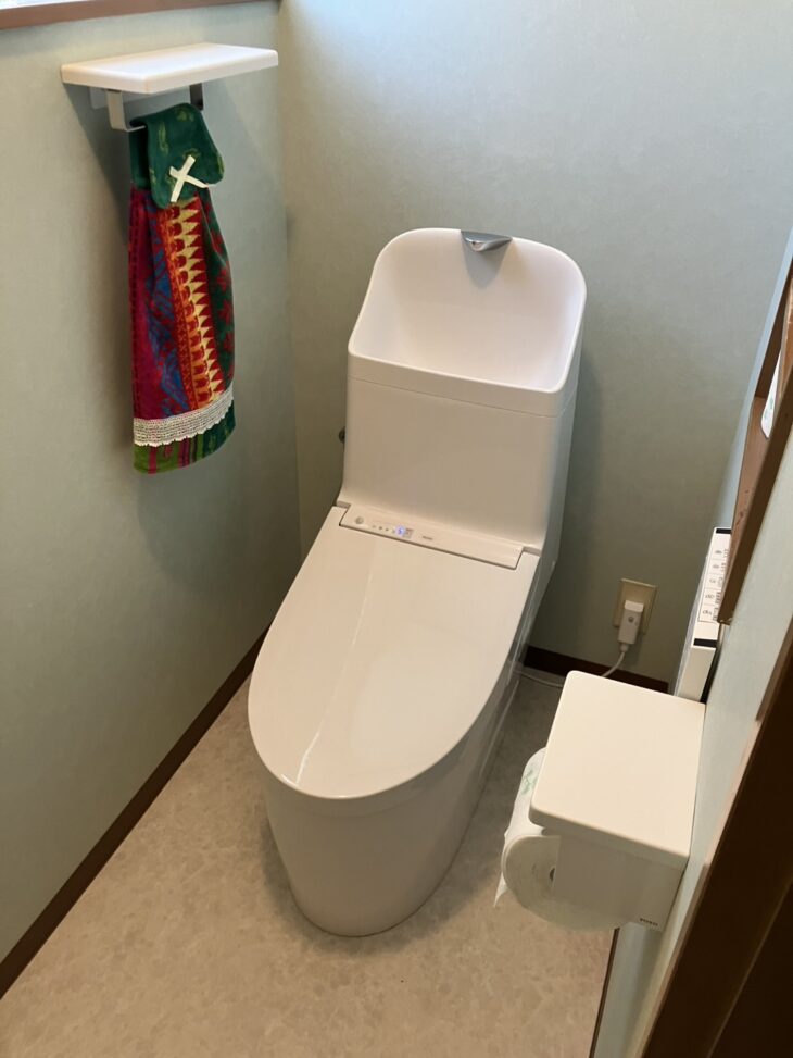 トイレアフター