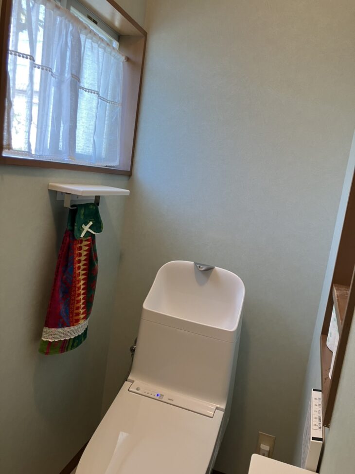 トイレアフター