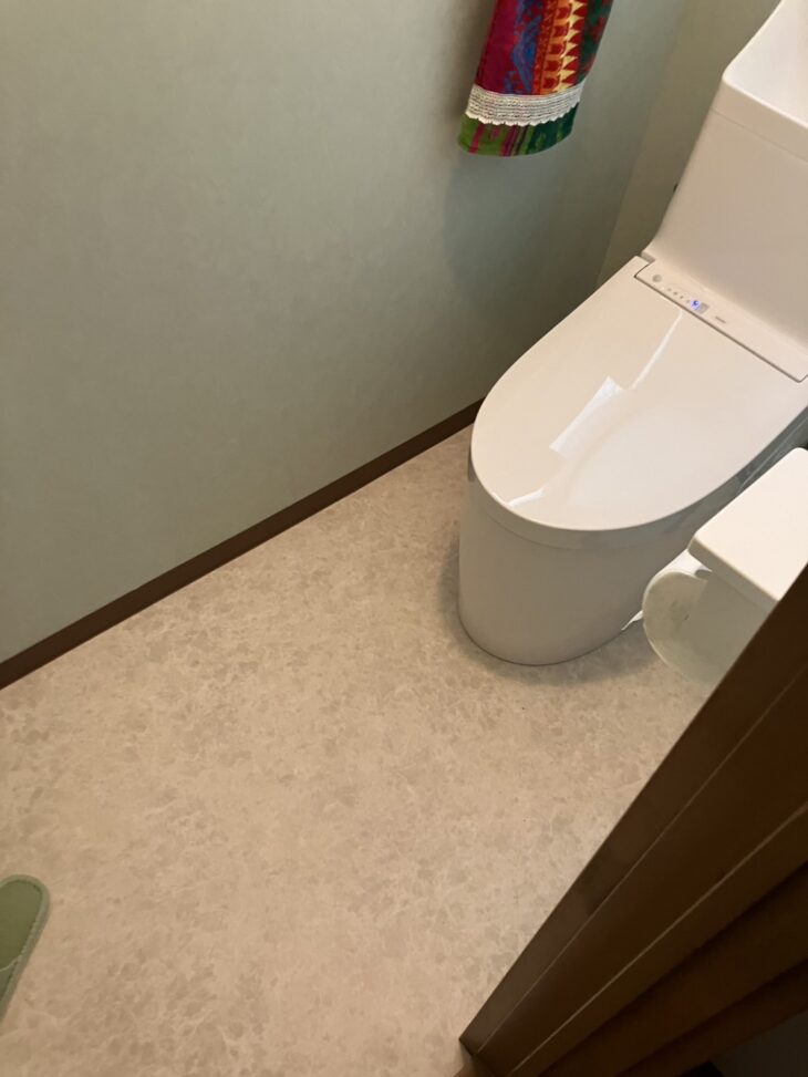 トイレアフター