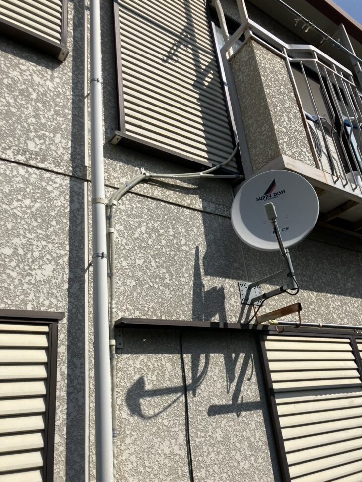 ドレンホース修理完了