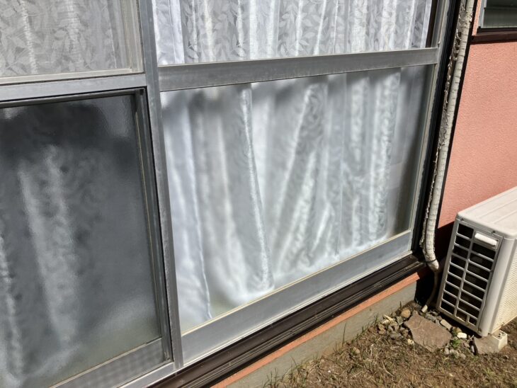 きれいにガラスが入りました