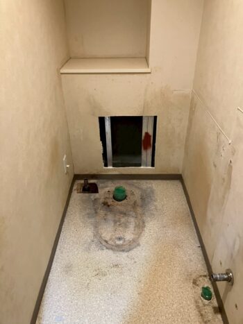 トイレ撤去後