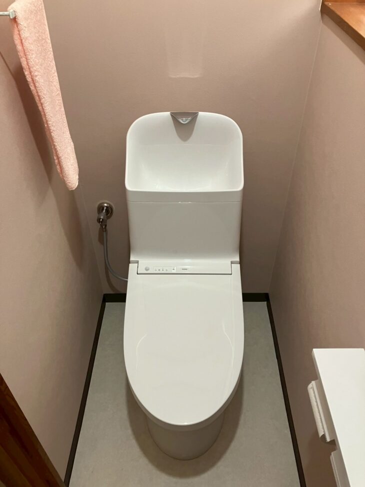 トイレ アフター