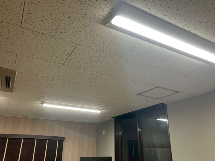 LED照明　取り付け完了