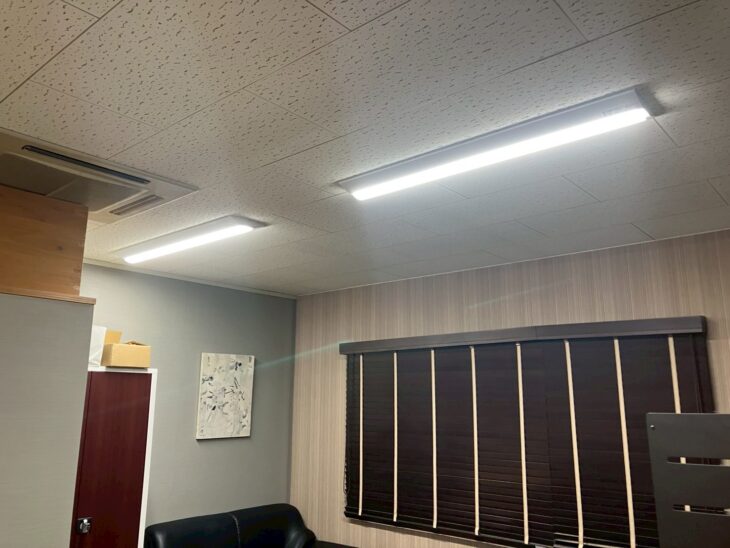 LED照明　取り付け完了