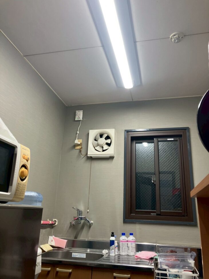 LED照明　取り付け完了