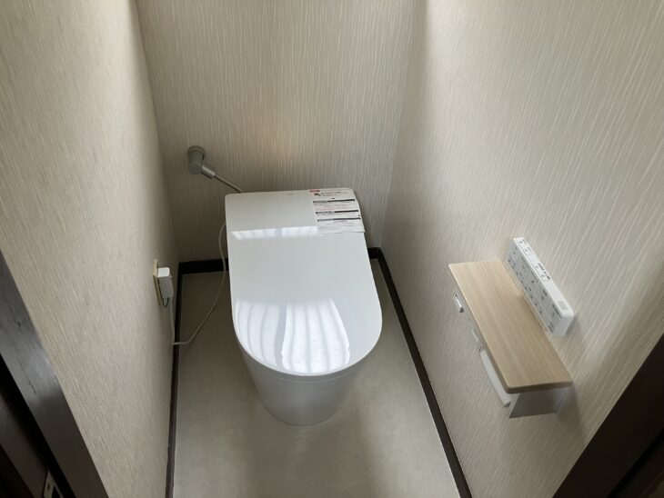 トイレ アフター