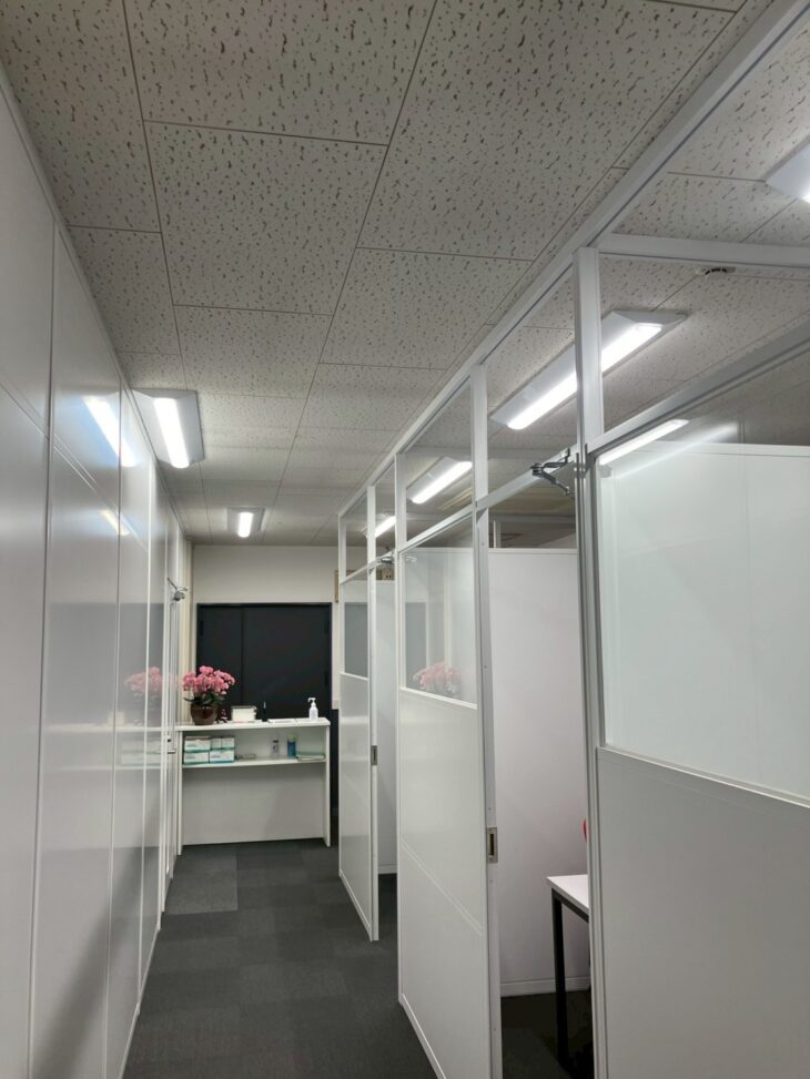 LED照明　取り付け完了