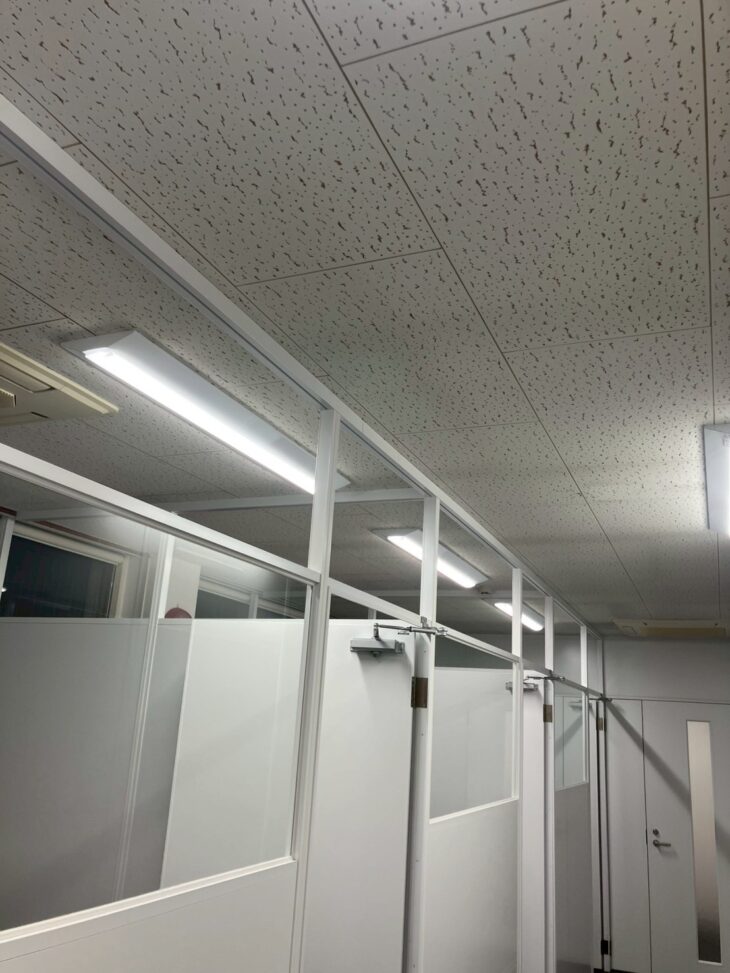 LED照明　取り付け完了