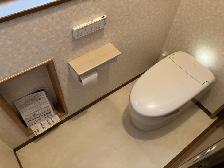 トイレ アフター