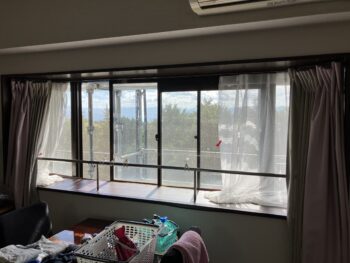 内窓2か所設置|助成金利用で320,000円→211,000円に|伊豆の国市マンション