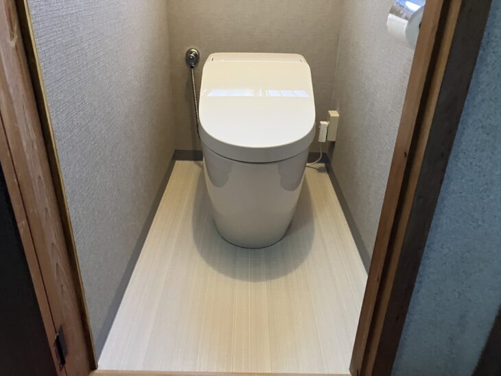 トイレ完成