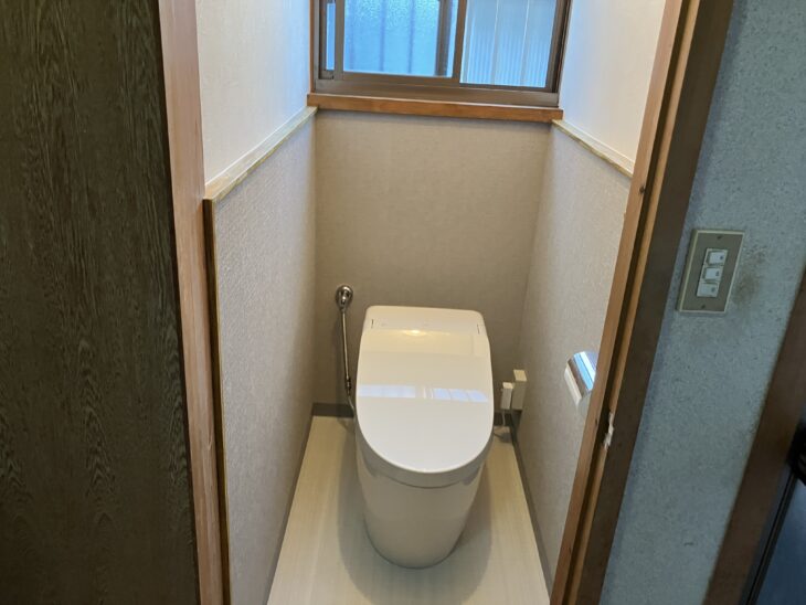 トイレ完成
