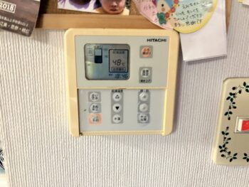 給湯器リモコン