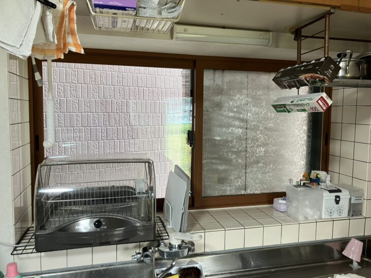キッチン　内窓設置
