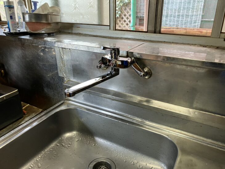 キッチン水栓交換後