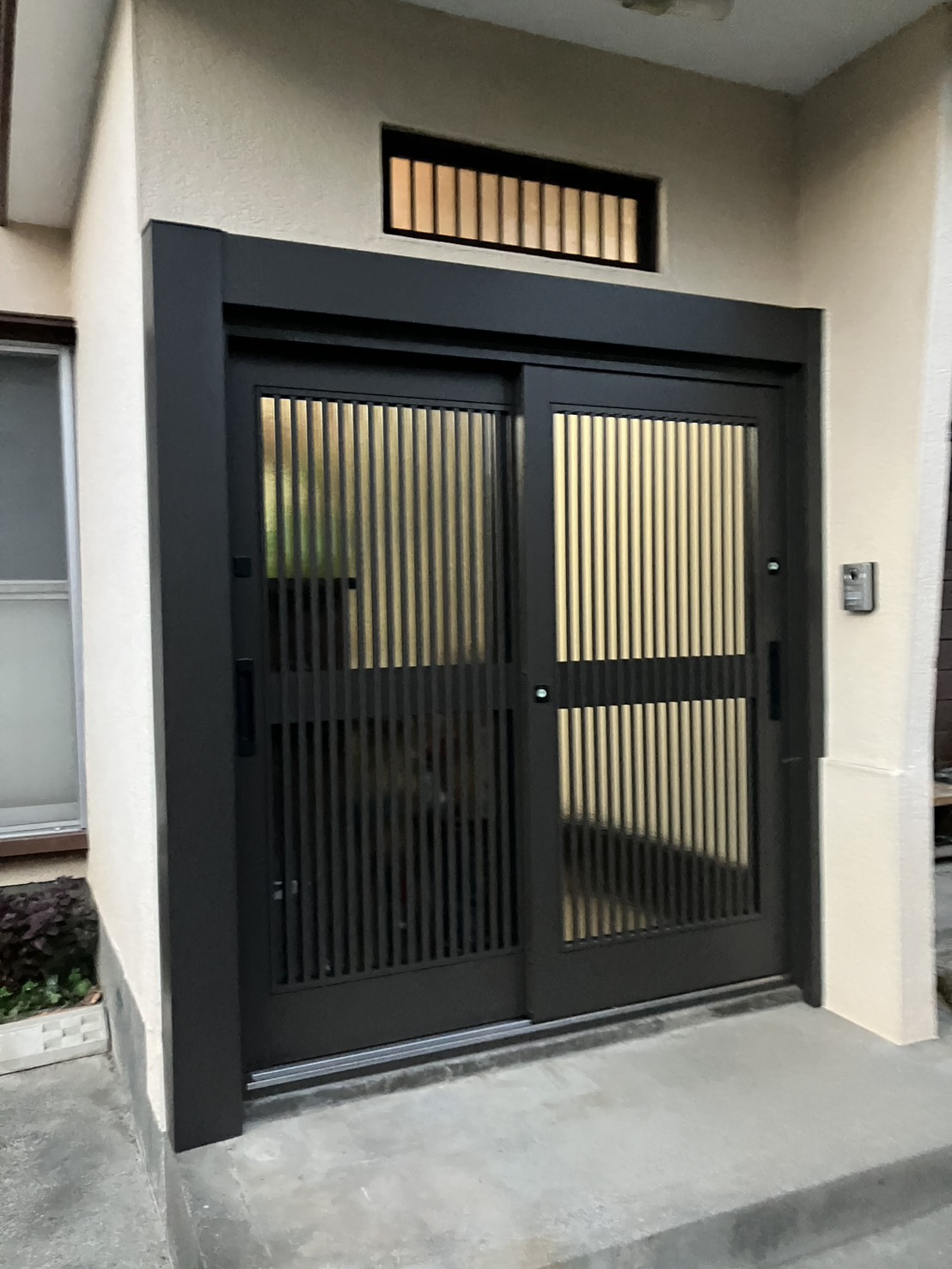 築50年の和風住宅《昔の玄関》をカバー工法で新しい玄関に|沼津市