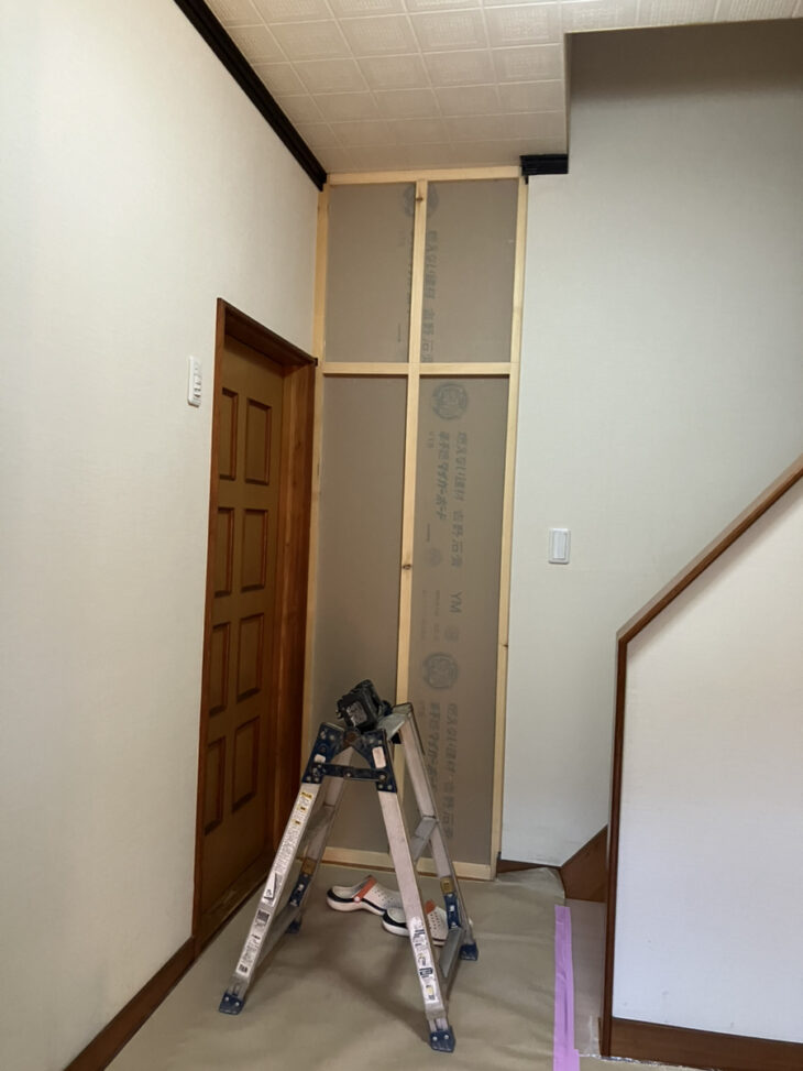 石膏ボード施工