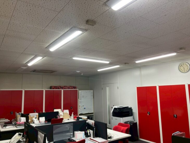 LED照明　取り付け完了