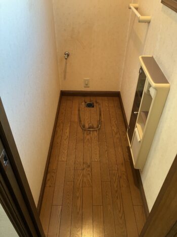 トイレ外したところ