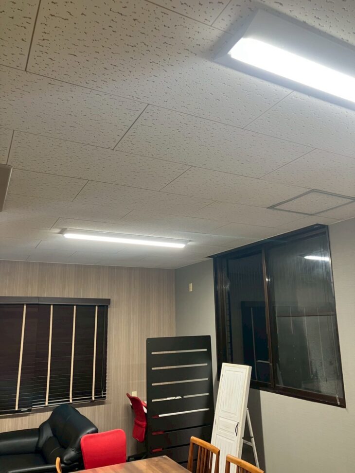 LED照明　取り付け完了
