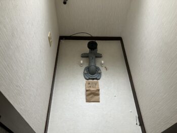 トイレ 撤去後