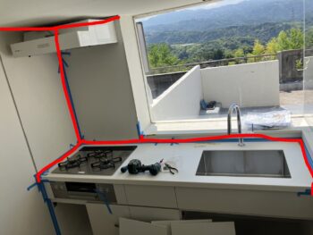 キッチン防水