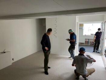 絨毯工事