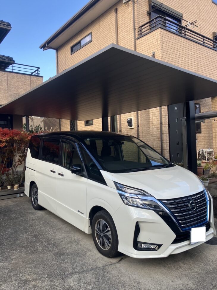 カーポート　施工完了