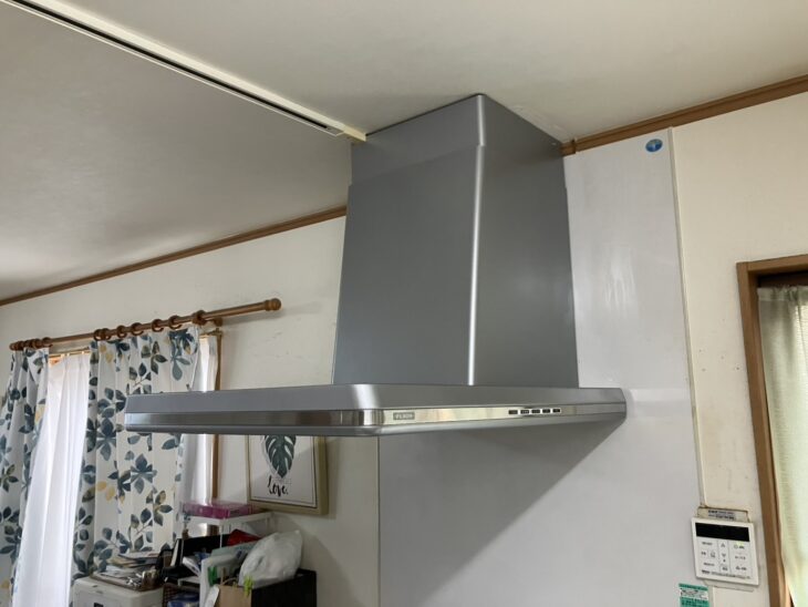 レンジフード施工後