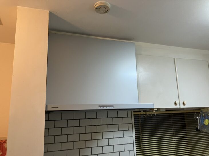 レンジフード施工後