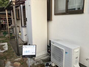 エコキュート交換工事前