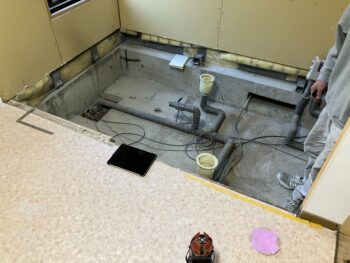 ユニットバス解体