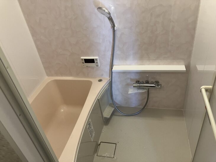 交換後　ユニットバス　リノビオフィット