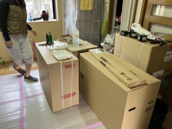 キッチン 搬入