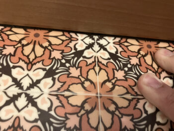 トイレの床