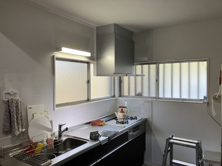 キッチン完成　LIXILシエラ