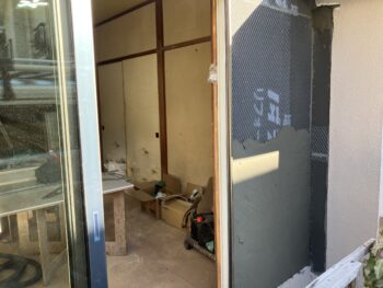 和室改修の様子