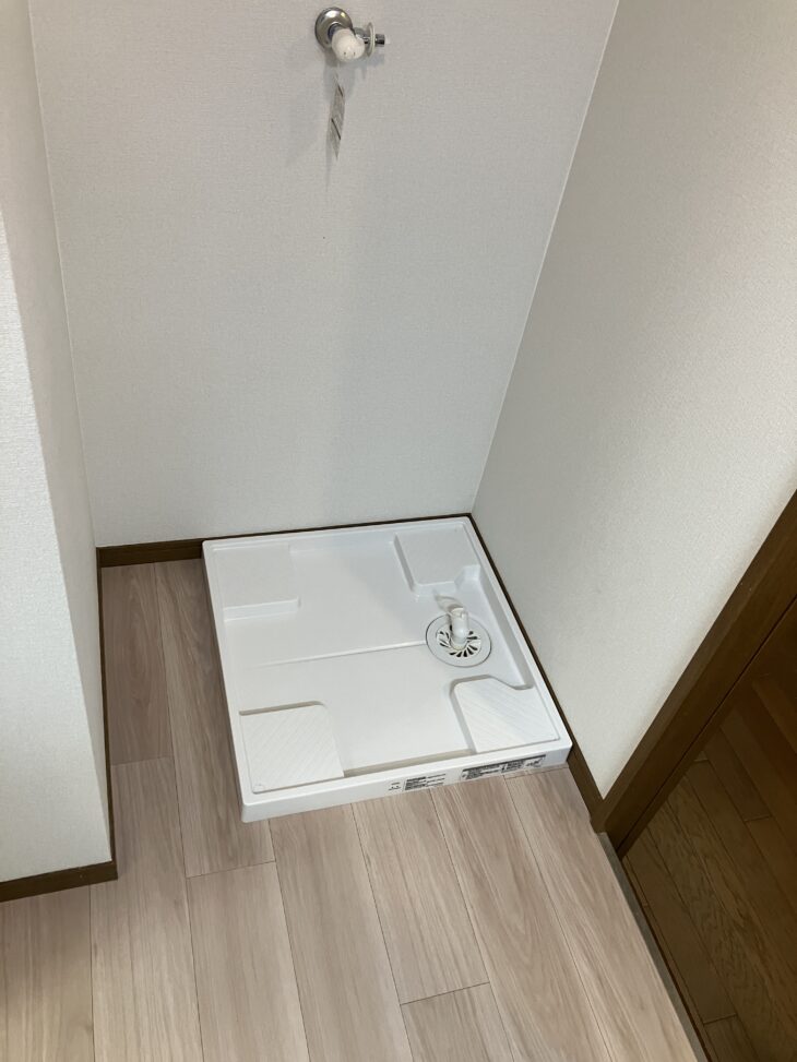 脱衣所の洗濯パン