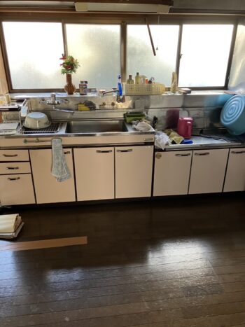 キッチン 解体